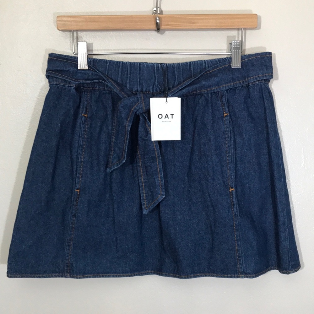 NEW OAT Denim Skirt